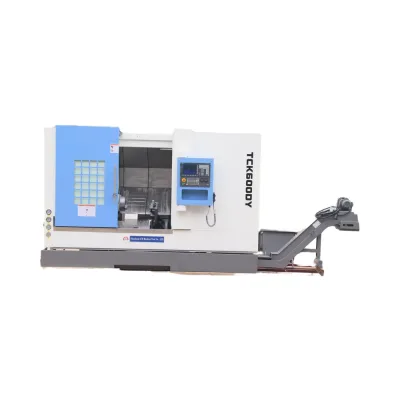 Experience Consistent Performance Single Spindle Heavy Duty High-Accuracy High Quality TCK600DY 220V Automatic Horizontal Lathe