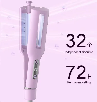 High Quality Adjustable Curling Iron 22mm 26mm 32mm  38mm Hair Curler with Ions