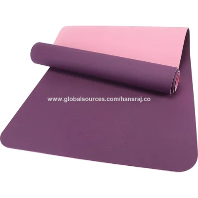 TPE yoga mat used in the production of yoga mats for its sustainability safety flexibility and ease of manufacturing
