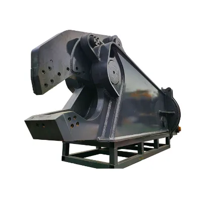 5 to 90 Ton Skid Steer Hydraulic Shear for Construction Excavator Attachment for Building Demolition and Scrap Metal Recycling