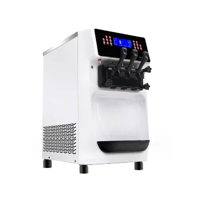 At Home New Original to Buy Commercial Korean Double Compressor Coffee Shop Ice Cream Machine