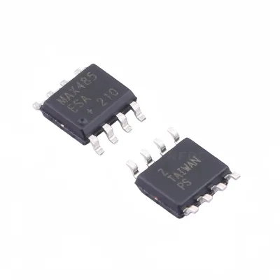 Original MAX485ESA+T Low Power RS-485 Transceiver SOIC-8 Half Duplex Line Driver Receiver IC for Smart Meter