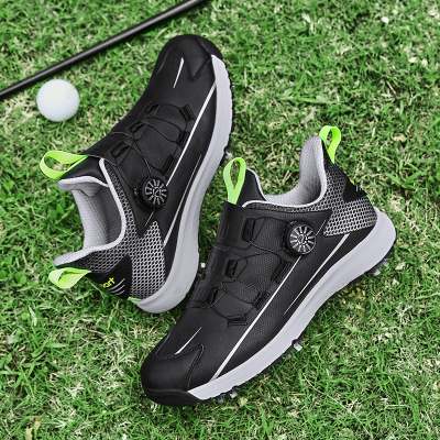 36-47 Unisex Size Luxury Golf Shoes Women and Men With Self Tying Buckle Ladies Winter Golf Shoes