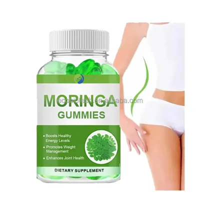 Moringa Gummies Vegan Pure Natural Organic Moringa Leaf Extract Supplement Moringa Gummies