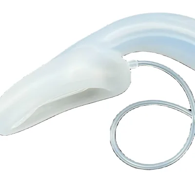 Hot Sale High Quality Adult Medical Disposable All Type Different Size Double Lumen Silicone Laryngeal Mask Equipment Device