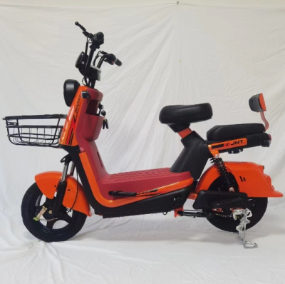 Manufacturer Wholesale Classical 48V 12AH 350W 500W Lead Acid Battery 2 Wheelers Electric Cycle with Pedals