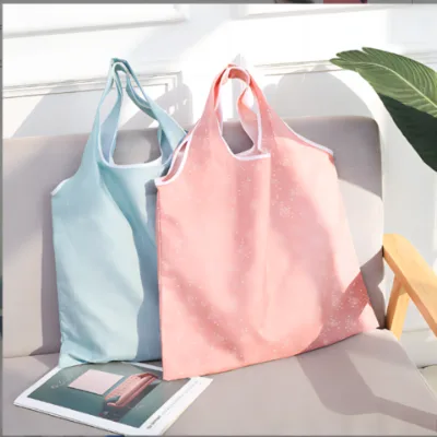 Wholesale custom durable recycled cotton folding bag