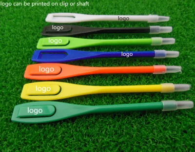 Personalized logo Printed Plastic Mini Golf Score Pencils