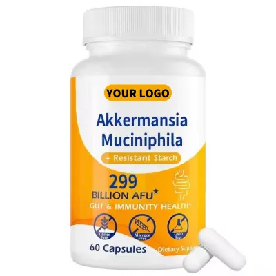 OEM ODM Akkermansia Muciniphila Prebiotic Capsules Improving Intestinal Health for Gut Healthy