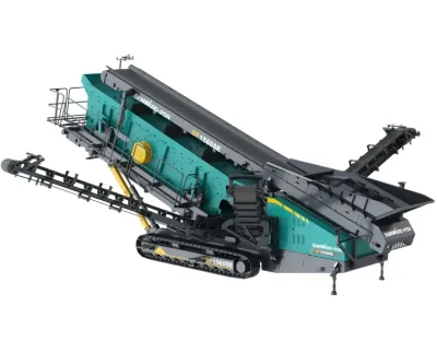 SP1560SE Mobile Screening Station 2 Layer Screen for Sand Gravel Aggregate Processing