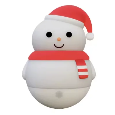 2025 New Christmas Snow Silicone LED Night Light