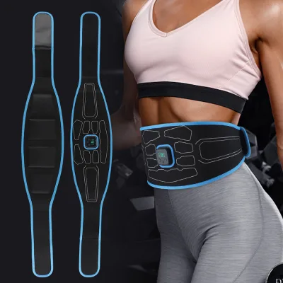 Fitease Hot Sale Waist Massager Remote Control with Vibration & EMS Pulse Heating Low Back Muscle Pain Relief Belt