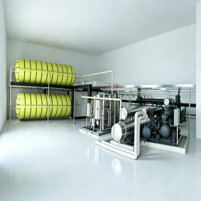 Wobo Carbon Dioxide Recovery Device 1.2t Dry Ice Tail Gas CO2 Recovery Facility for Industrial Raw Materials