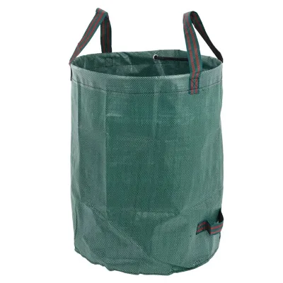 50-500L Garden Waste Bags Refuse Large Heavy Duty Sack Grass Leaves Rubbish Bag for Garden Waste and Green Cuttings
