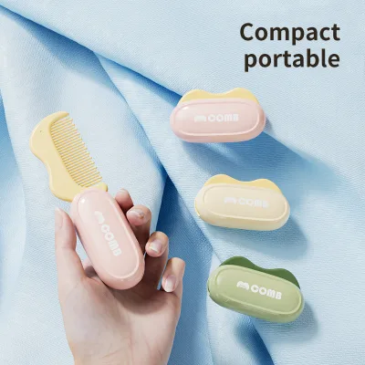 Mini Folding Comb Portable Storage Travel Comb Easy to Carry Cute High Appearance Small Comb Home Use Salon Quality Wide Tooth