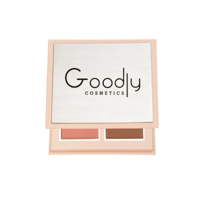 Goodly Cosmetics Private Label Natural Matte Bronzer Blusher Contour Palette Waterproof Face Makeup Powder Blush