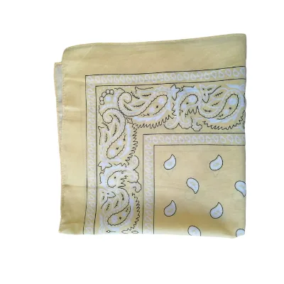 Custom MultiPurpose Cotton Bandana Party Outdoor Favor Scarf Headband Bandana
