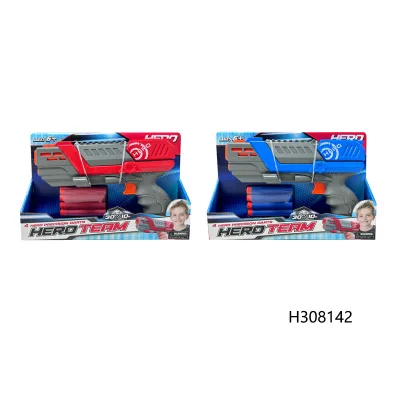 Soft Plastic Bullet Brick Gun Building Blocks Toy with Foam Mini Pistol for Kids & Adults Shooting Games