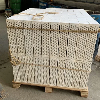 2026 Porous Ceramic Heat Storage Refractory High Temperature Fire Brick Filler Cordierite Mullite Chrome Corundum Baffle Brick