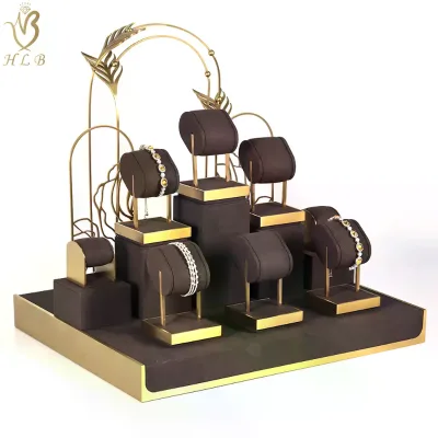 Manufacturer Custom Watch Stand Display Watch showcase Display Set Watch Display Racks