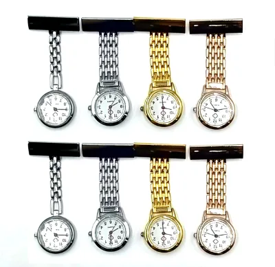 Hospital Medical Colorful Quartz Pocket Nurse Watch Breast Watch for Nurse Doctor Work Accessories