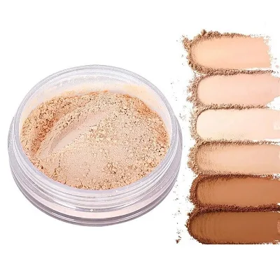 New Smooth Cosmetics Loose Makeup Powder Soft Mist Matte Setting Powder Concealer Feature Waterproof Factory Wholesale OEM/ODM