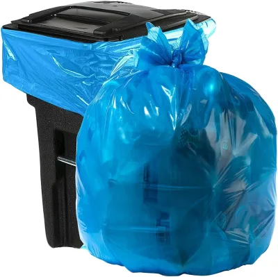 Wholesale Plastic Trash Garbage Bags HDPE Large Extra Strong Sanitation Grade Household Commercial Bulk Pack
