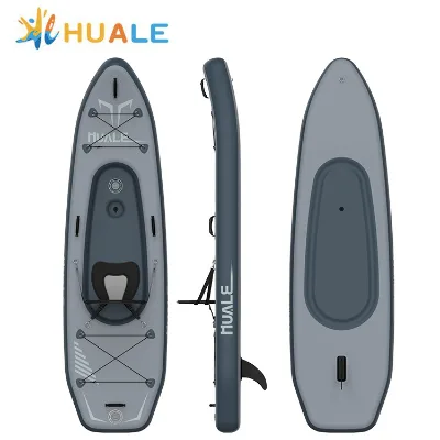 Factory Direct Gummiboote Aufziehen Inflatable Fishing Kayak Foldable Portable River Fishing
