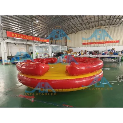 Wholesale Commercial Lounge Twister Towable 8 Person Inflatable Water Ski Towables
