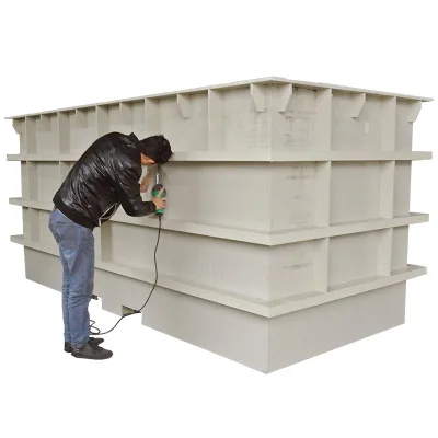 Chemical Storage tank Customized pp Chemical tank Electroplating tank