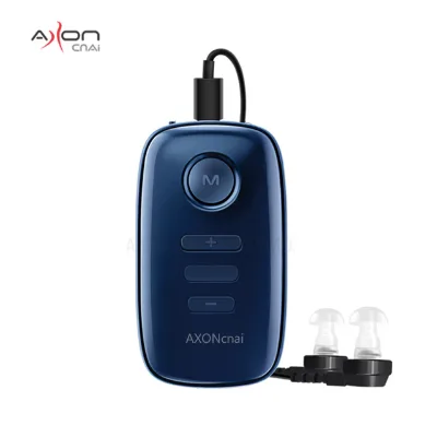 16 Channels Digital Rechargeable Pocket Hearing Aid Sound Amplifier One Ear or Two Ear Version A-90