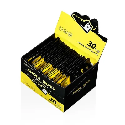 Shoe Wipes Disposable Shoe Quick Wipes Disposable Sneakers Quick Cleaning Shoe Wet Wipes