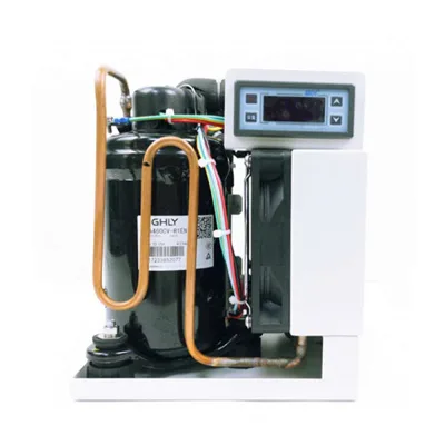 Diode Laser Water Cooling Cooler Condenser Water Chiller Condenser AC220V 50Hz 400W HS-DC400 Q436 for 808 810 Beauty Machine