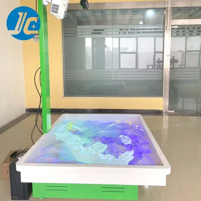 Erosion Simulation School Classroom Multi-Touch Projection Sand Table Interactive Projection Game