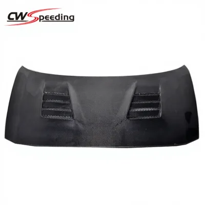 CWS-CA STYLE CARBON FIBER ENGINE HOOD BONNET for 2010-2012 HONDA CRZ