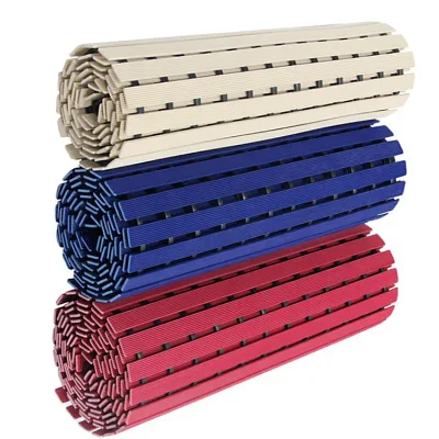 Graceline Modern Eco-Friendly Anti-Slip Shower Mats & Swimming Mat Roll-SPA Bathroom Mat