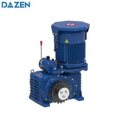 Montanari ME190 22 kW Escalator Motor Traction Machine Railway Stations Airports Escalator Gearbox