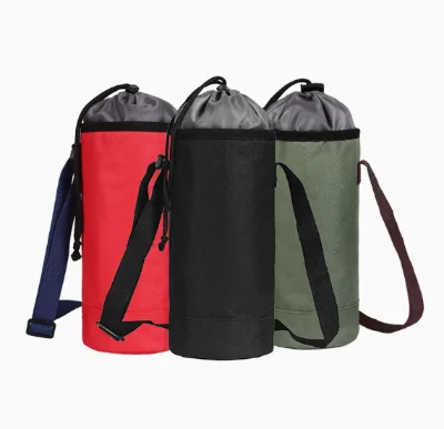 Oxford Cloth Outdoor Insulated Mineral Water Beverage Milk Tea Picnic Travel Water Bottle Bag