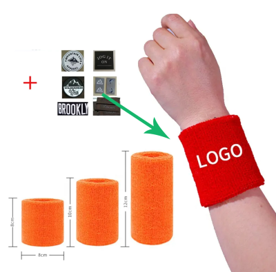 Sports Competitions Supplies Sport Long Wrist Bands Sweatband Elastic Athletic for Gym Tennis Outdoor Activity