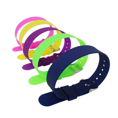 New Adjustable Sports Silicone Strap Stylish and Elastic Integrated Strap 14/18/20/22/24mm