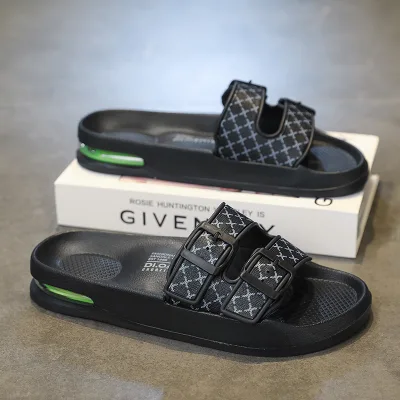 Premium Unisex EVA Printed Non-Slip Outdoor Shower Slide Slippers Durable for Summer & Spring Men's Sandals