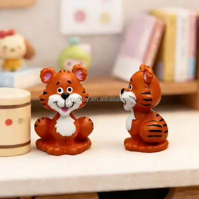 PVC Children Toys PVC Plastic Toys PVC Tiger Toy 2 Inch PVC Doll PVC Toys Safe