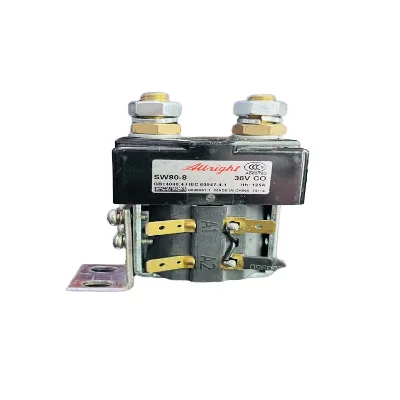 36V Industrial Contactor for Forklifts and Electric Vehicles Plastic Iron Metal Material for Material Handling Equipments