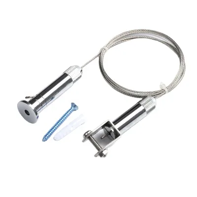 High Tension Stainless Steel Wall to Wall Cable Wire Hanging Display System