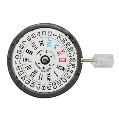 Hot Sale Date 24 Jewels Mens Automatic Clock Janpan Watches Nh36a Movement