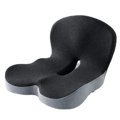 Patented Pressure Relief Orthopedic Memory Foam Seat Cushion Long Sitting Hours Office Home Chair Car Wheelchair