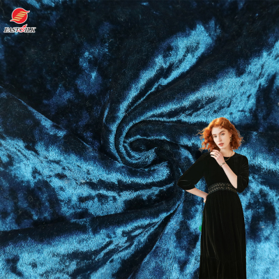 Polyester Spandex Velour Velvet Garment Knitted Fabrics Bonded DTY Jersey Brushed Plush Velboa Fabric for Blanket
