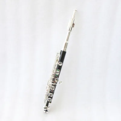 High Quality Advanced Level Piccolo ABS Cody Silver Plated Keys C Tone Nickel-silver Head Joint Piccolo Flute