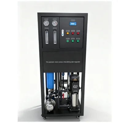 Guangchun 250L/H Electric Reverse Osmosis Water Purifier Machine 4-Stage Filtration Household Hotel Use Stainless Steel 1 Year