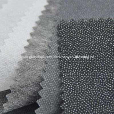 Non-woven fusible interlining for men's or ladies wear